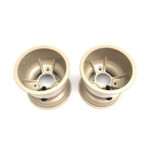 KR SET 2 VOORVELGEN 132MM MAGNESIUM  BRONS
