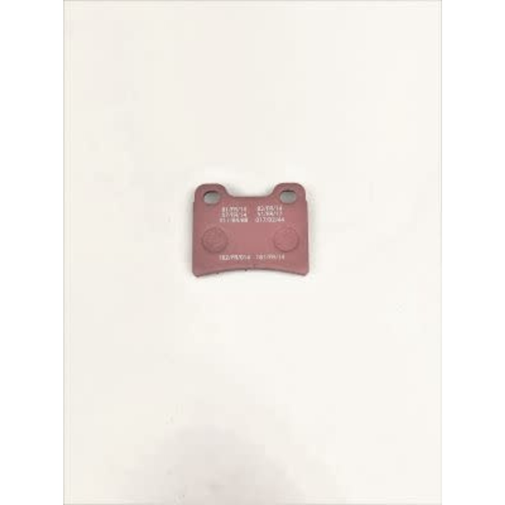 KR BRAKE PAD RED REAR