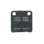 KR BRAKE PAD FRONT BLACK