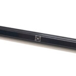 KR SPOORSTANG 275MM ZWART geanodiseerd