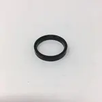 Universal Parts Spindelabstandshalter aus Aluminium, Bohrung 25mm, H.5mm, Farbe schwarz