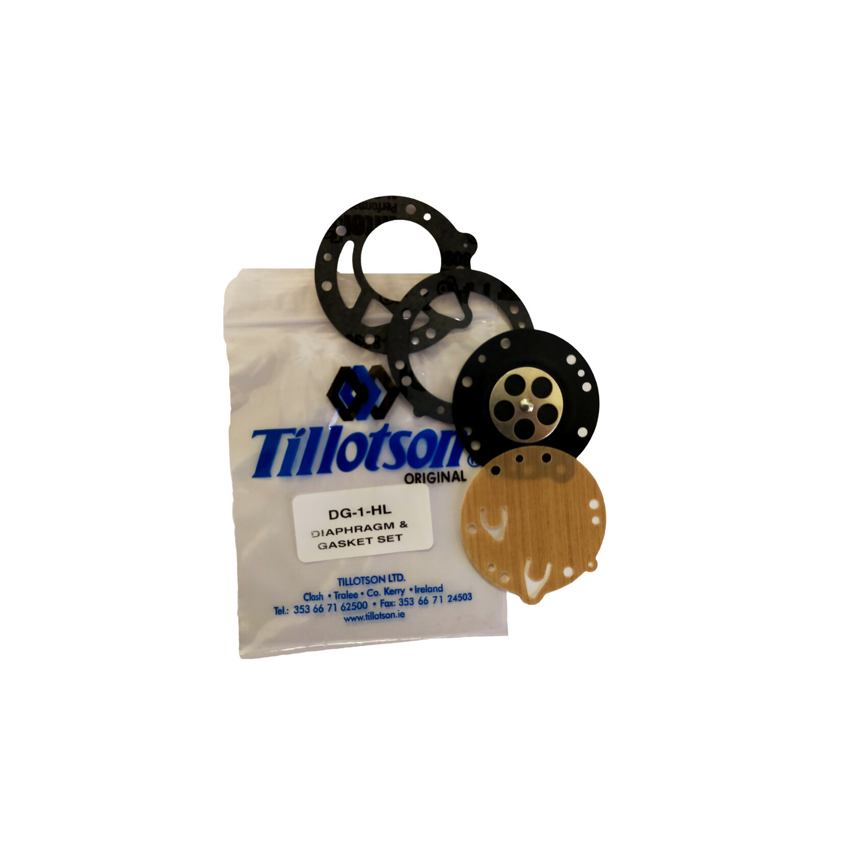 tillotson Diaphragm and Gasket Set for Tillotson 24mm