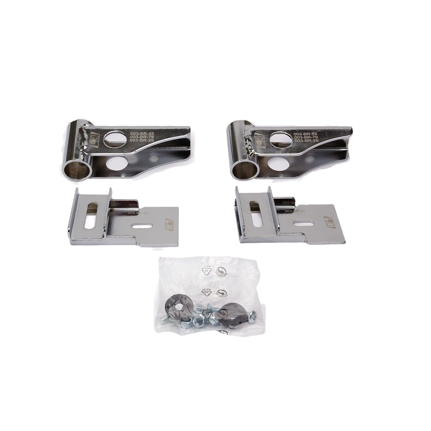 KG Mounting kit for rear protection "KG" type 'C3 CIK-FIA/'25-'27