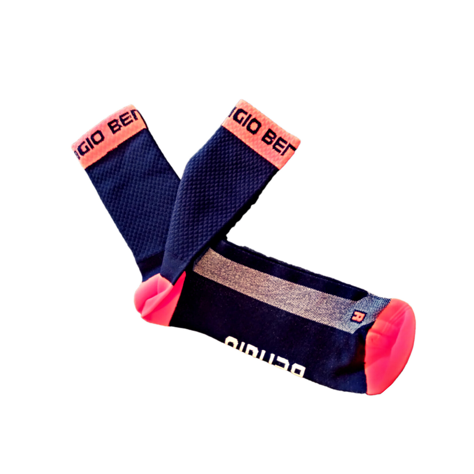 Bengio Socken Bengio Schwarz/Orange 40-46