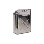 Universal Parts Jerrycan 20 Liter Roestvrij staal voor brandstof