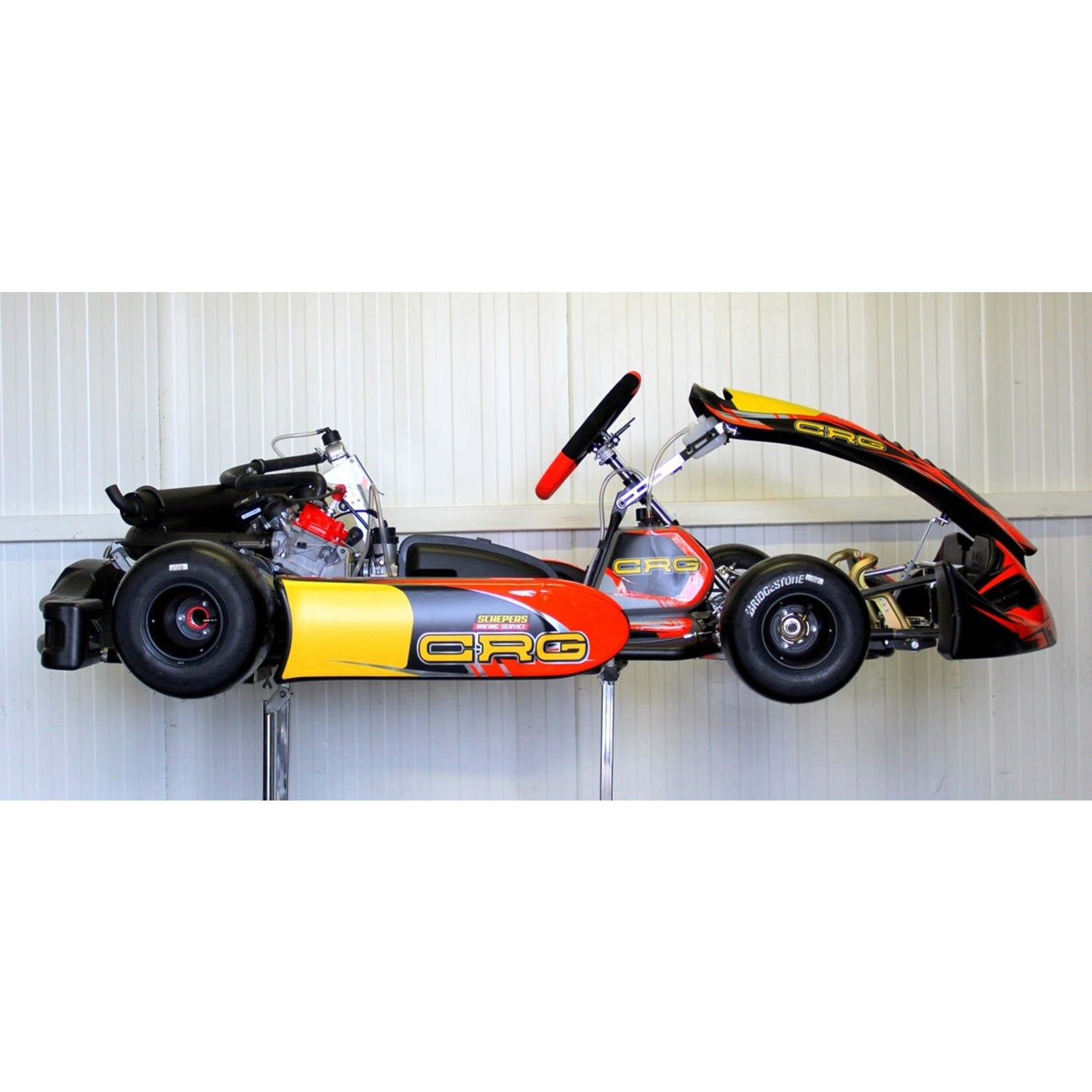 CRG CRG DD2 nieuw frame met een nieuwe Rotax DD2 EVO2 motor