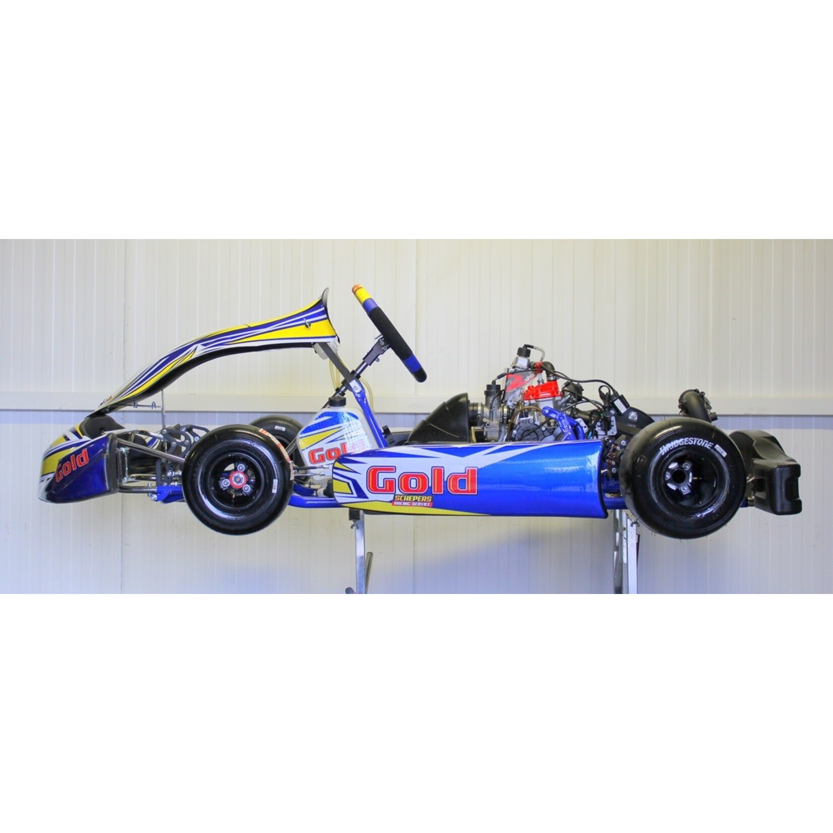 Goldkart GOLD KART met Rotax Max EVOII motor - nieuw rollend chassis