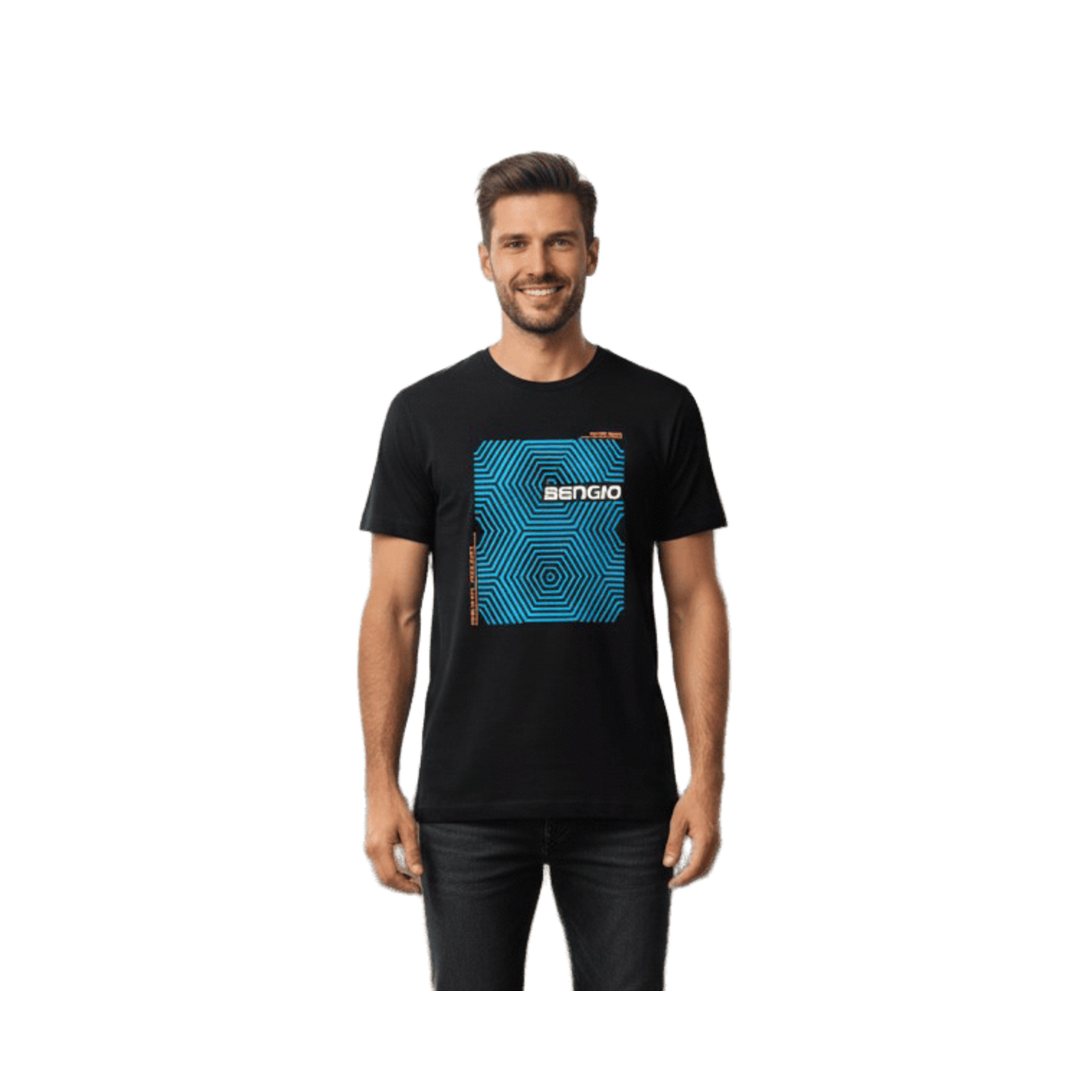 Bengio T-Shirt Bengio Black/Blue