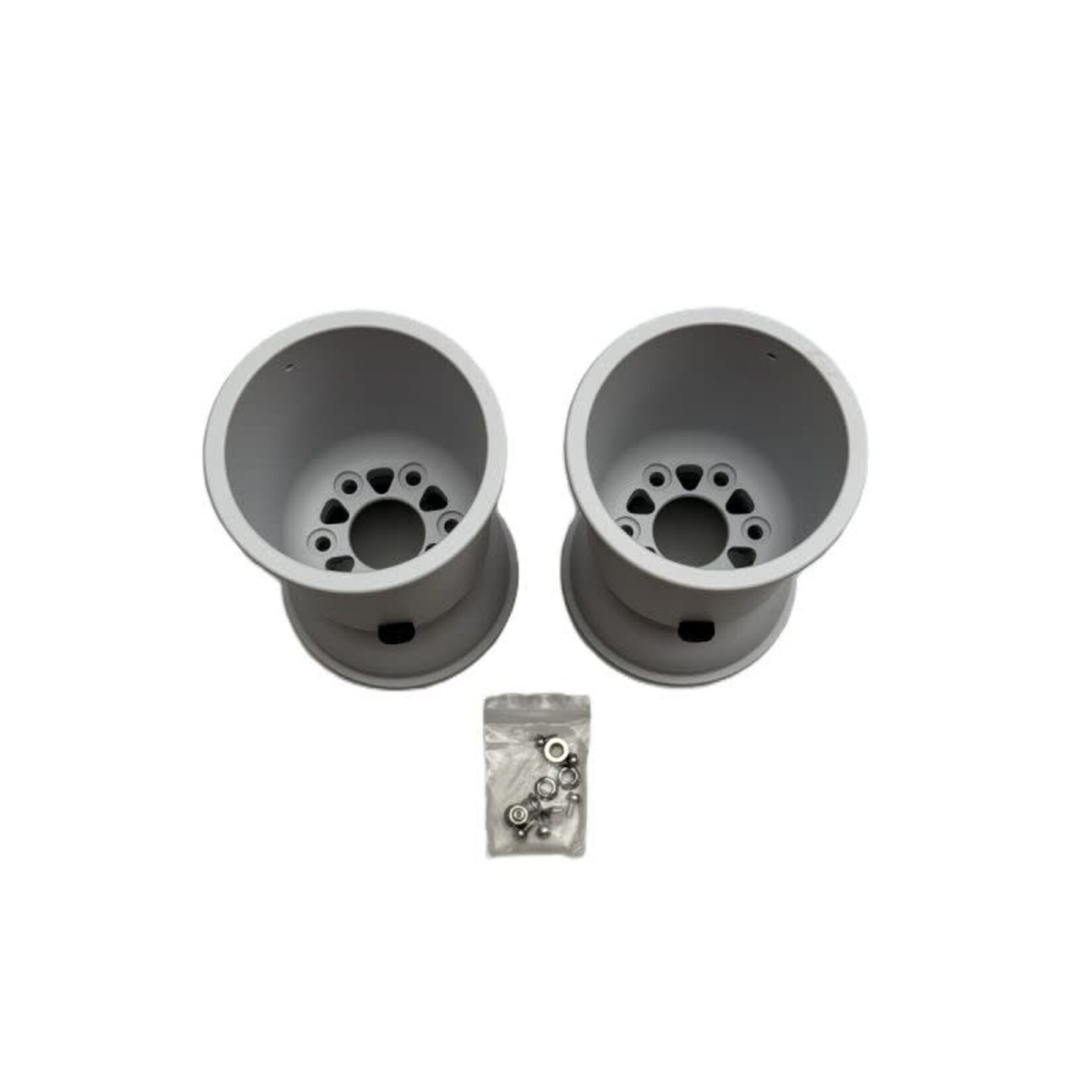 Kart Republic SET 2 HINTERRADFELGE 212 MM MAGNESIUM WEISS L.P.