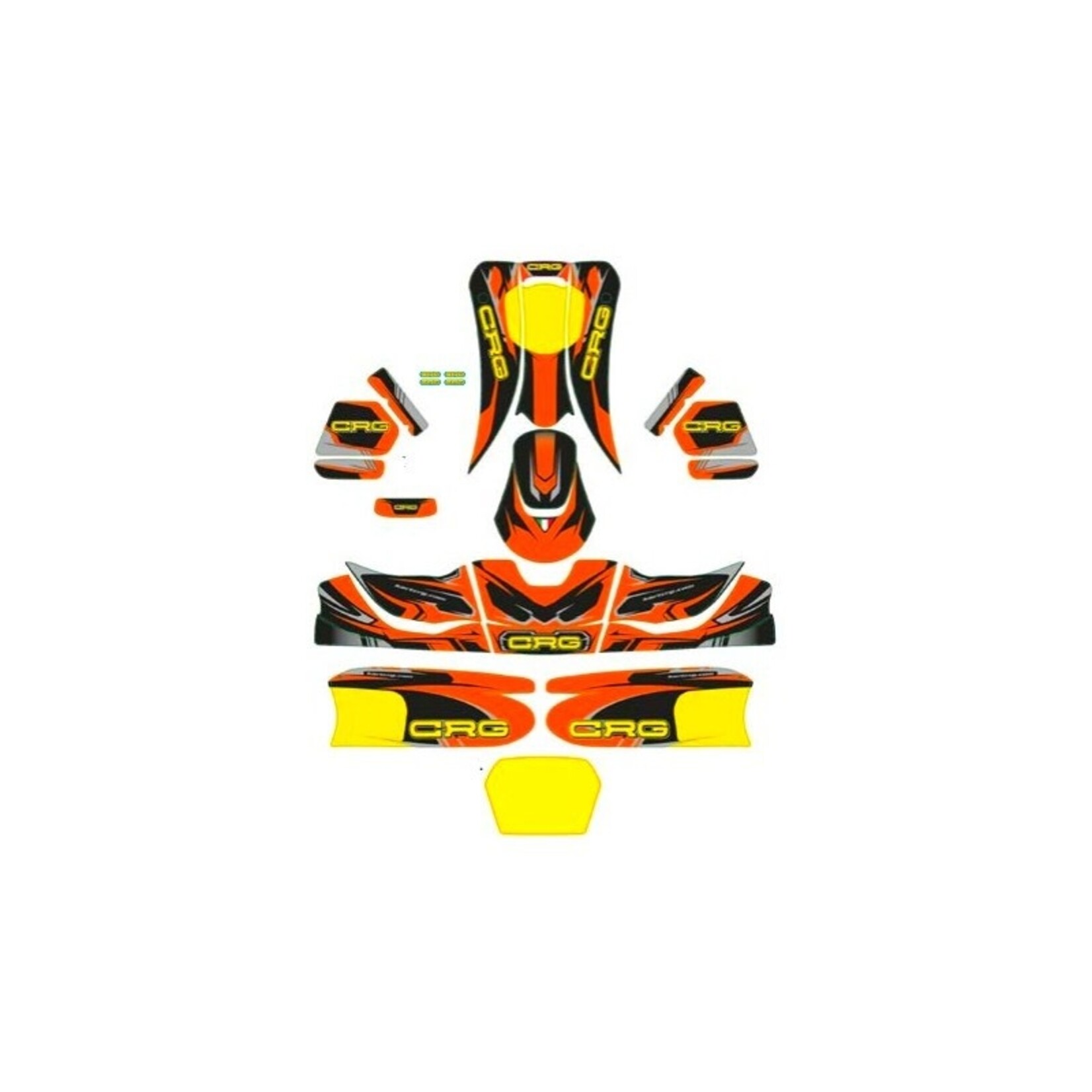 CRG Stickerset compleet CRG KG 507/508 2024