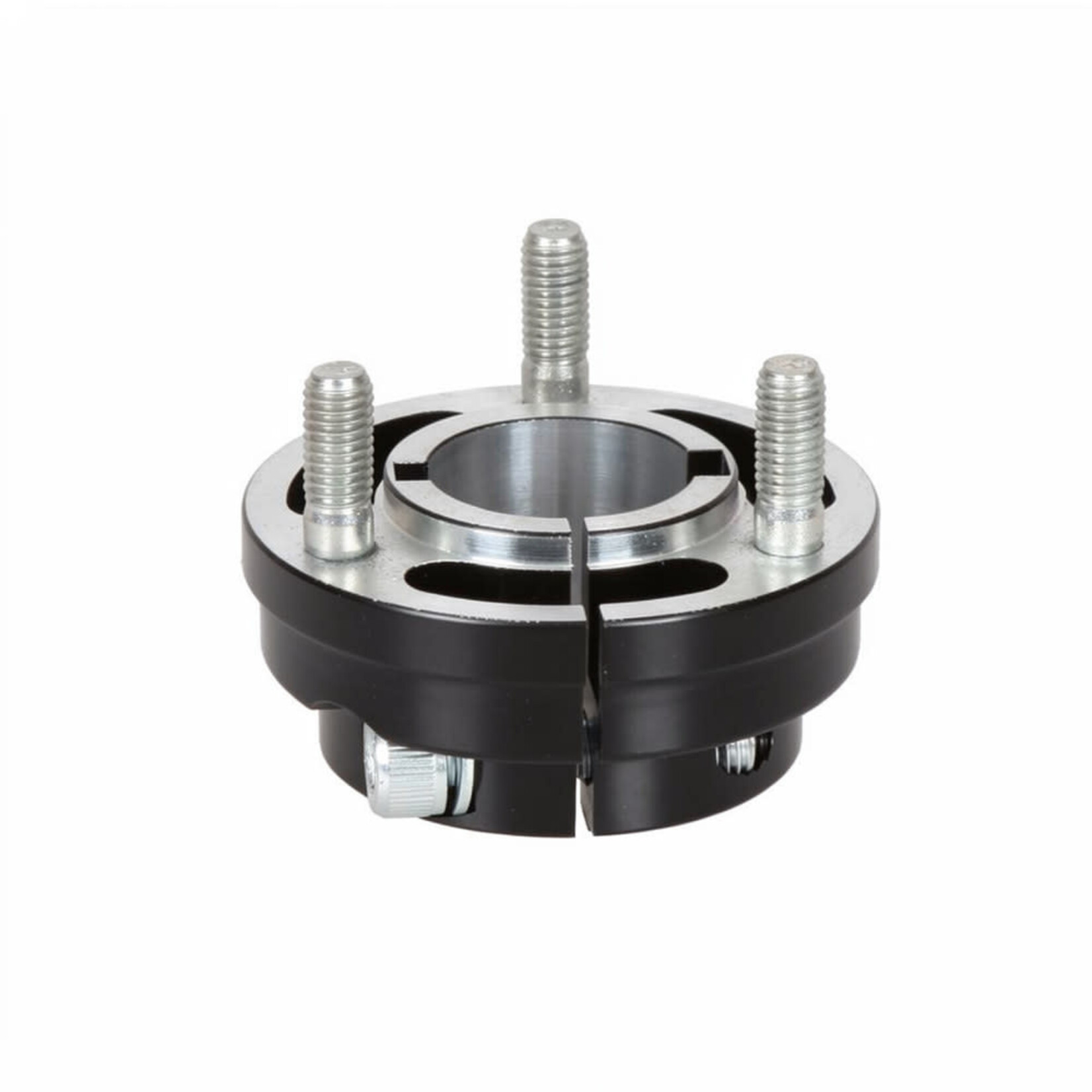 Universal Parts Lightweight wheel hub, D.30 mm, L.35 mm, 6/8 mm spline - black aluminum