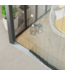 6-Rail Glazen Schuifwanden - Gehard Veiligheidsglas  (6x 103cm) - Breedte tot 608 cm