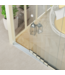 6-Rail Glazen Schuifwanden - Gehard Veiligheidsglas  (6x 103cm) - Breedte tot 608 cm