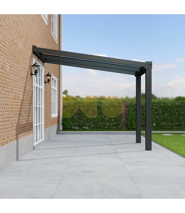 Veranda met Polycarbonaat dak 206x200 cm