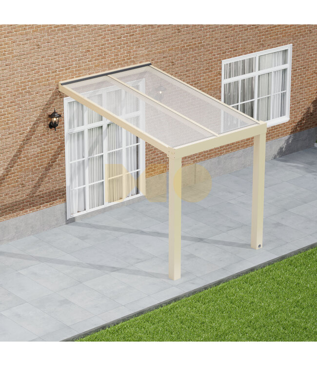 Veranda met Polycarbonaat dak 206x200 cm