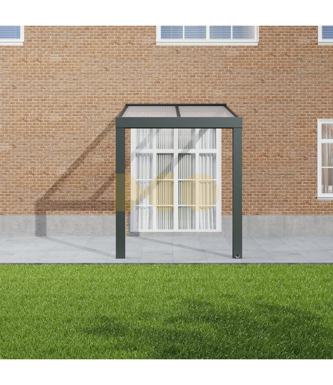 Veranda met Polycarbonaat dak 206x300 cm