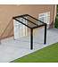 Veranda met Glazen dak 206x250 cm