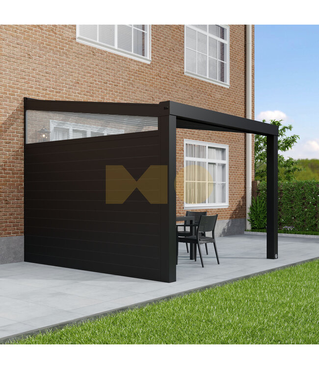 Veranda met Glazen dak 306x200 cm