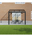 Terrasoverkapping met Glazen dak 306x350 cm