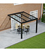 Terrasoverkapping met Glazen dak 306x350 cm
