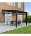 Terrasoverkapping met Glazen dak 306x350 cm
