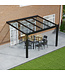 Terrasoverkapping met Glazen dak 406x350 cm