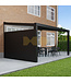 Terrasoverkapping met Glazen dak 506x350 cm