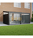 Veranda met Glazen dak 506x400 cm