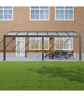 Terrasoverkapping Polycarbonaat 706x250 cm
