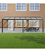 Terrasoverkapping met Polycarbonaat dak 706x250 cm