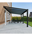 Terrasoverkapping met Polycarbonaat dak 706x250 cm
