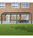 Terrasoverkapping met Glazen dak 706x250 cm