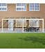 Terrasoverkapping met Glazen dak 706x250 cm