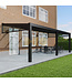 Terrasoverkapping met Glazen dak 706x250 cm