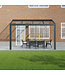 Veranda met Glazen dak 406x300 cm