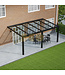 Terrasoverkapping met Glazen dak 606x250 cm