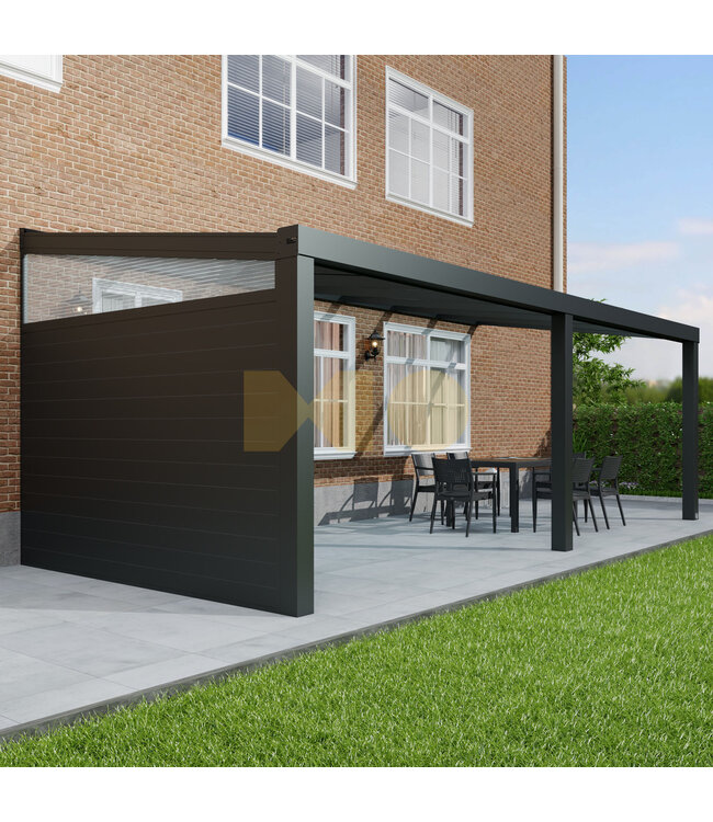 Tuinkamer Polycarbonaat 706x300 cm