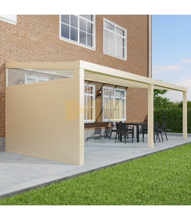 Tuinkamer Polycarbonaat 706x300 cm