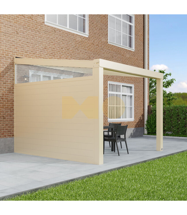 Tuinkamer Glasdak 306x250 cm