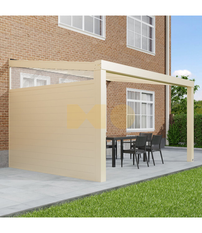 Tuinkamer Glasdak 406x250 cm