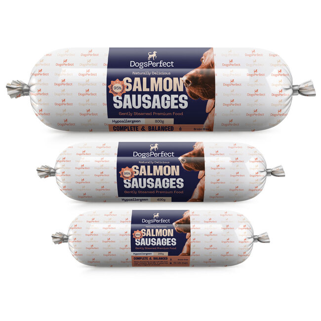 DogsPerfect DogsPerfect Hondenworst Zalm Compleet