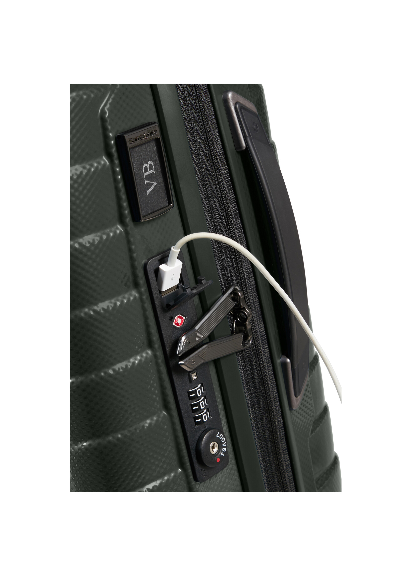 Samsonite Samsonite Proxis Spinner 55/20 Exp 35cm Matt Climbing Ivy