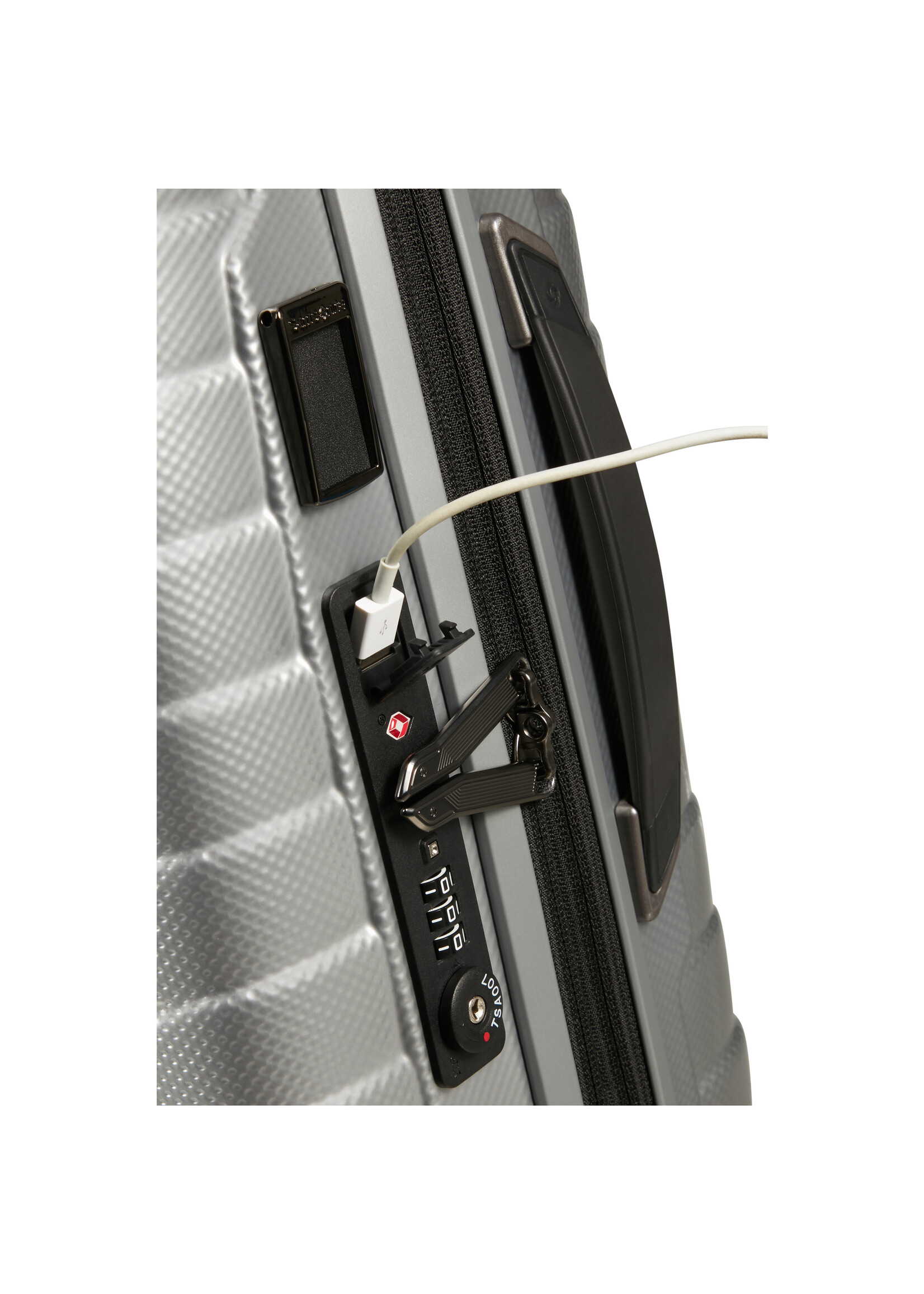 Samsonite Samsonite Proxis Spinner 55/20 Exp 35cm Silver