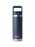 Yeti Yeti Rambler 18 Oz Colour Straw Bottle Navy
