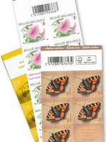 Carnet de 10 timbres autocollants - Tarif 2, Belgique