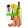 Biogreen Druppelaar terracotta - Wijnfles - 4 stuks
