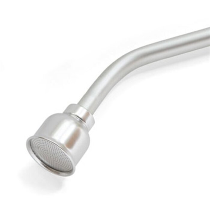 De Wiltfang Sproeilans met broes - Aluminium - 60 of 90 cm - Kogelkraan