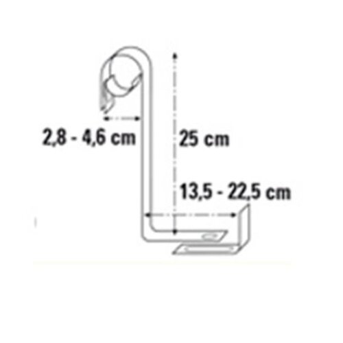 Alba-Krapf Bloembakbeugels Rond - Set van 2