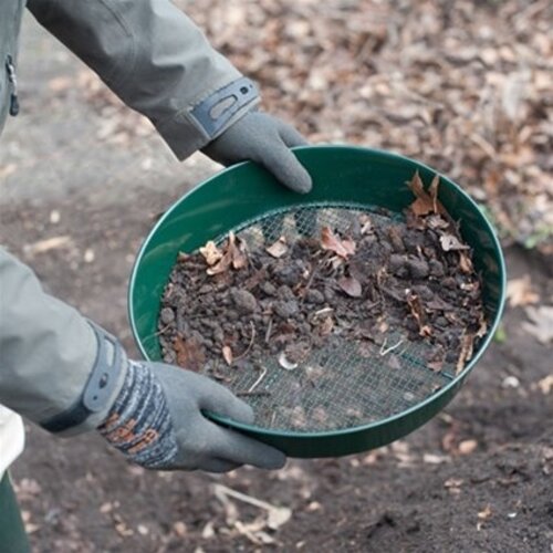 De Wiltfang Compost- en grondzeef - 37 cm - 6 mm maaswijdte