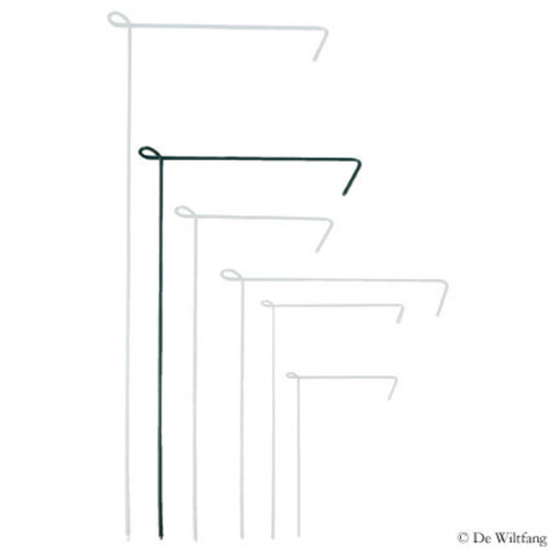 De Wiltfang Plantsteunen Engels - 6 stuks - Gecoat metaal - Ondersteuning planten